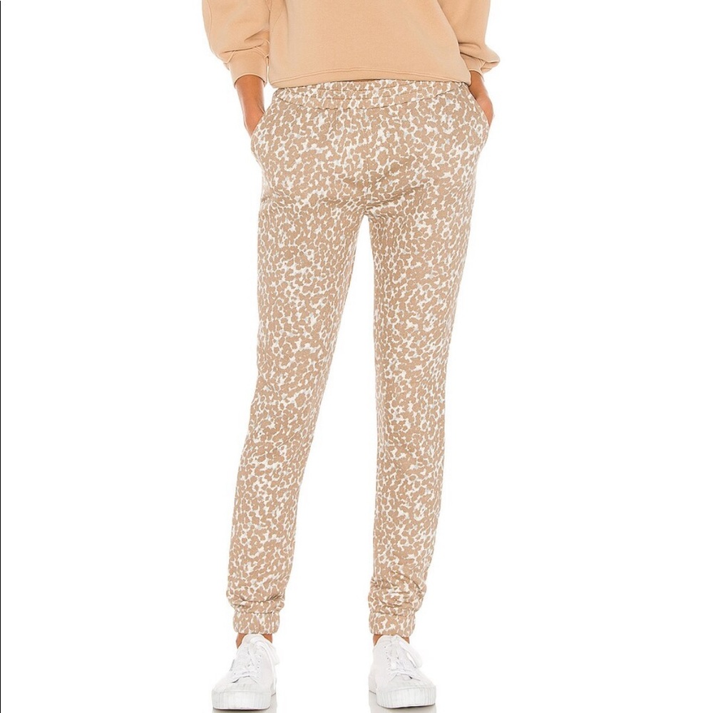 BB DAKOTA Steve Madden I Want it Cat Way Joggers in Camel